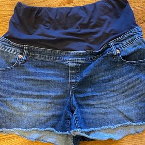 Gap Maternity jean shorts